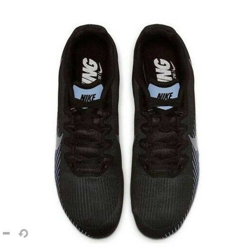♥️SOLD♥️NEW NIKE Zoom Rival M9 Black Gray Track Racing 12 - Picture 5 of 10